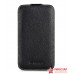 Кожаный чехол Melko для Samsung N7100 Galaxy Note 2 (черный)